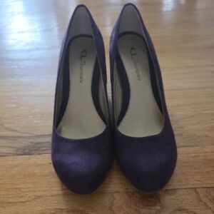 CL by Laundry Women's Purple Pumps